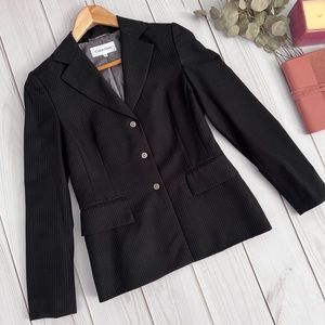 Calvin Klein Pinstripes Blazer